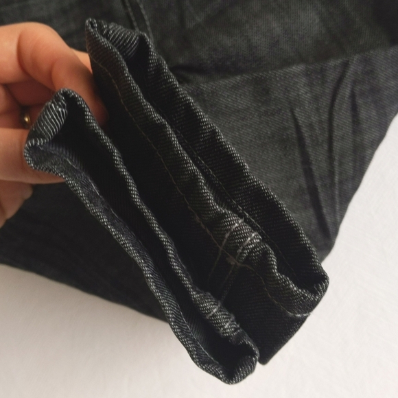 NASS distressed black straight leg denim jeans 12 months baby boy - Picture 4 of 9